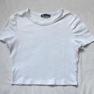 Zara white shirt
